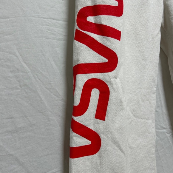 White NASA Sweatpants - Picture 2 of 5